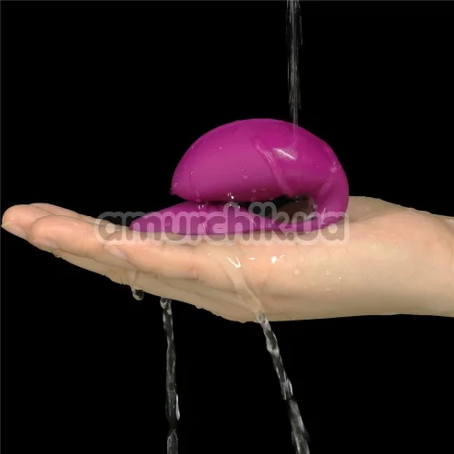 Вібратор Lovetoy O-Sensual Double Rush, фіолетовий
