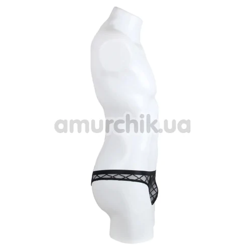 Трусы-стринги мужские Star Night Mesh Net Male G-String, черные