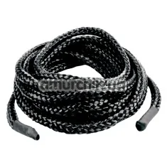 Веревка Japanese Silk Love Rope 5 м, черная - Фото №1