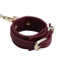 Фиксаторы для рук Roomfun Leather Handcuffs, бордовые - Фото №6