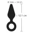Анальна пробка Soft Touch Silicone Anal Plug S, чорна - Фото №4