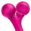 Ультразвуковий масажер для обличчя Geske Sonic Facial Roller 4 in 1, яскраво-рожевий - Фото №8