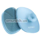 Щетка для лица Geske Facial Brush 4 in 1 Suction Mount, голубая - Фото №1