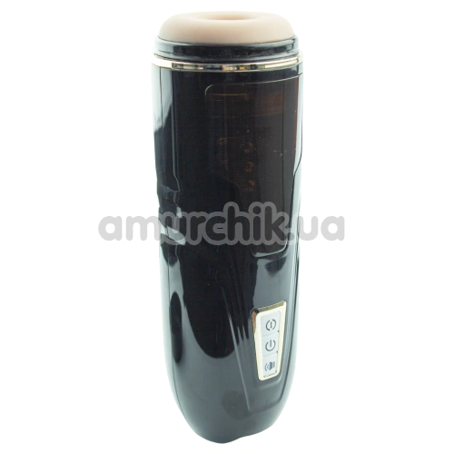 Мастурбатор Auto Telescopic and Rotating Male Masturbator Rita, білий