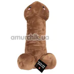 М'яка іграшка Shots S-Line Penis Plushie 100 см, коричнева - Фото №1