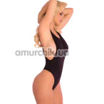 Боди Side Plunge Bodysuit, черное - Фото №1