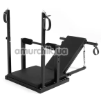 Крісло для сексу Bedroom Fantasies Bondage Chair, чорне - Фото №1