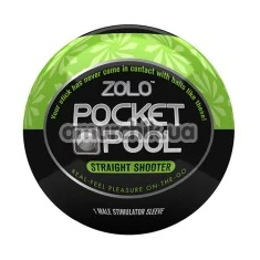 Мастурбатор Zolo Pocket Pool - Strait Shooter - Фото №1
