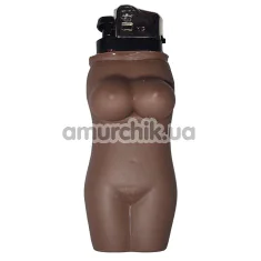 Запальничка у вигляді жіночого тіла Diverty Sex Female Body, коричнева - Фото №1