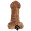М'яка іграшка Shots S-Line Penis Plushie 100 см, коричнева - Фото №1