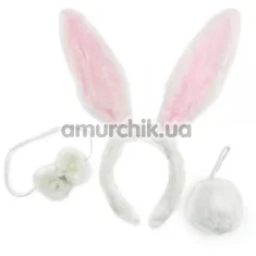 Костюм зайчика Party Rabbit Set: вушка + хвостик + бантик - Фото №1