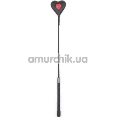 Стек в виде сердечка Heart Whip, черный - Фото №1