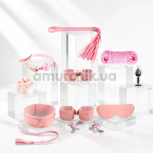 Бондажний набір DS Fetish Cutie Kit, рожевий