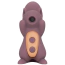 Симулятор орального сексу для жінок з вібрацією Sweet Em Velvet Lure Sneaky Squirrel, фіолетовий - Фото №3