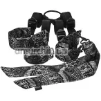 Фиксаторы Steamy Shades Under the Bed Ties, чёрные - Фото №1