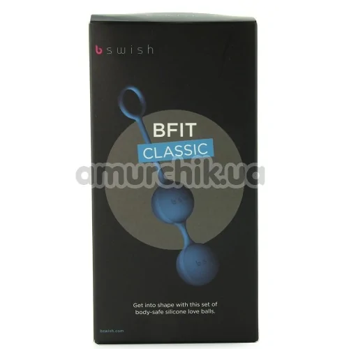 Вагинальные шарики B Swish Bfit Classic, голубые