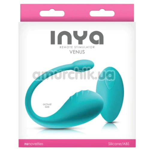 Виброяйцо Inya Venus, бирюзовое