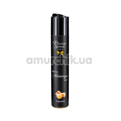 Масажна олія Plaisirs Secrets Paris Huile Massage Oil Caramel - карамель, 59 мл - Фото №1