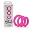 Набор эрекционных колец Posh Silicone Love Rings, 3 шт розовый - Фото №9