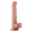 Фаллоимитатор Sliding-Skin Dual Layer Dong 7.5, телесный - Фото №1