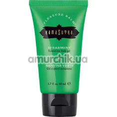 Возбуждающий бальзам с охлаждающим эффектом Kamasutra Pleasure Balm Spearmint - мята, 50 мл - Фото №1
