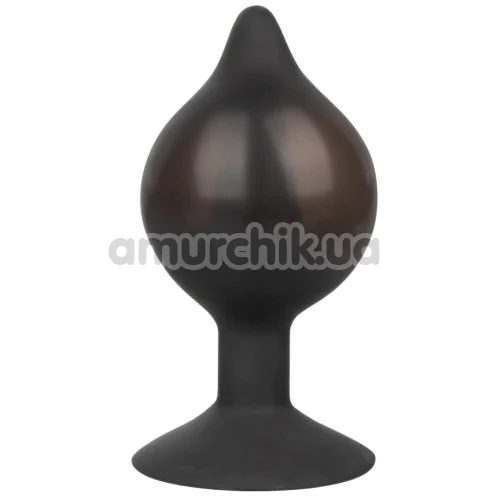Анальный расширитель Silicone Inflatable Plug M, черный