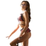 Костюм студентки Star Night Sexy Universitar Costume, чорно-червоний: бюстгальтер + трусики + портупея з комірцем - Фото №3