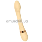Вибратор для точки G с подогревом Sweet Em G-Spot Massager, желтый - Фото №1