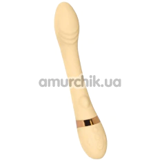 Вибратор для точки G с подогревом Sweet Em G-Spot Massager, желтый - Фото №1