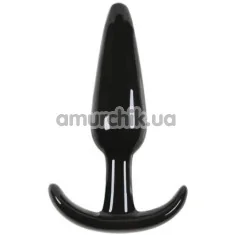 Анальна пробка Jelly Rancher T-Plug Smooth, чорна - Фото №1