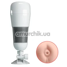 Анус-мастурбатор с вибрацией Pretty Love Hedy 00900T49-1, телесный - Фото №1