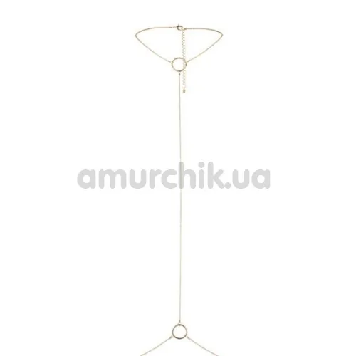Прикраса для тіла Bijoux Indiscrets The Magnifique Collection I Body Chain, золота