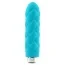 Вибратор KEY Charms Petite Massager Plush, голубой - Фото №1
