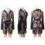 Комплект Star Night Valerie Lace Robe, чорний: халатик + трусики-стрінги - Фото №5