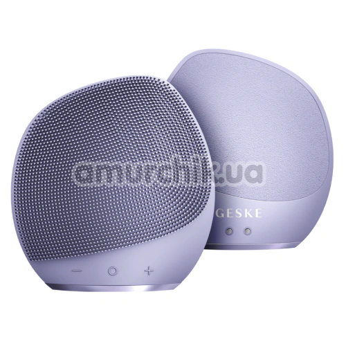 Ультразвуковая щетка для тела Geske Sonic Body Brush 7 in 1, сиреневая - Фото №1