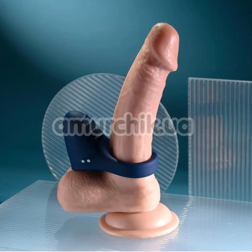 Віброкільце для члена Playboy Pleasure Point, синє