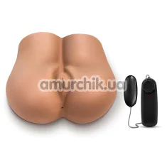 Искусственная вагина и анус с вибрацией X5 Pound Me Deep, телесная - Фото №1