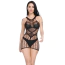 Платье Star Night Diff Net Mini Dress, черное - Фото №1