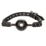 Кляп Forbidden Removable Rose Gag, чорний - Фото №5