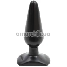Анальна пробка Classic Butt Plug середня, чорна - Фото №1