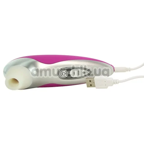 Симулятор орального сексу для жінок Womanizer Pro40, рожевий