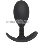 Анальна пробка Black Mont 4 Anal Play Plug L, чорна - Фото №1