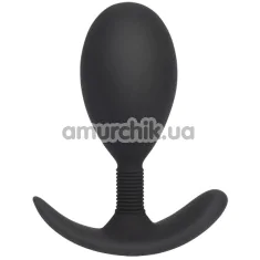 Анальная пробка Black Mont 4 Anal Play Plug L, черная - Фото №1
