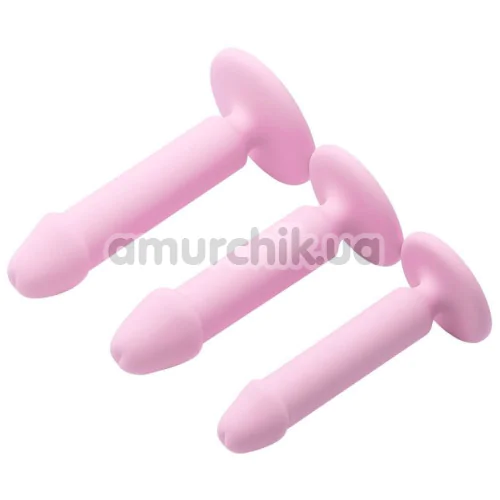 Анальна пробка Silicone Dildo Anal Plug Medium, рожева