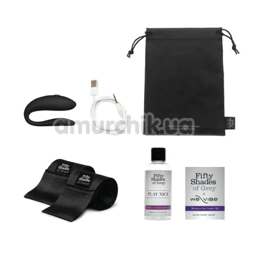 Набор Fifty Shades of Grey X We-Vibe Moving As One Couple's Kit