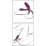 Виброкольцо для члена Couples Choice Couple's Vibrator 2, фиолетовое - Фото №7