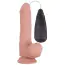 Вибратор T-skin ReaL Basics Realistic Vibrating Dildo, телесный - Фото №1