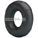 Ерекційне кільце Crazy Bull Super Soft Silicone Arvell, чорне - Фото №1