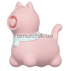 Клиторальный вибратор с пульсацией Univibe Sexy Kitty, розовый - Фото №1