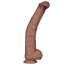 Фаллоимитатор Dual-Layered Silicone Nature Cock LV411301, светло-коричневый - Фото №5